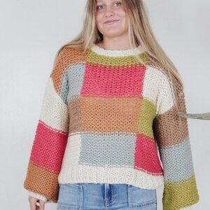 Multi Crochet Sweater
